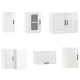 Mueble cocina Lucca blanco brillo 11 pzas madera contrachapada von , Küchenschränke - Ref: Foro24-3314953, Preis: 754,65 €, R...