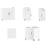 Mueble de cocina Lucca blanco 11 piezas madera contrachapada de , Armarios de cocina - Ref: Foro24-3314951, Precio: 682,92 €,...
