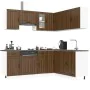Mueble cocina Lucca roble marrón 11 pzas madera contrachapada von , Küchenschränke - Ref: Foro24-3314958, Preis: 681,73 €, Ra...