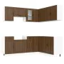 Mueble cocina Lucca roble marrón 11 pzas madera contrachapada von , Küchenschränke - Ref: Foro24-3314958, Preis: 681,73 €, Ra...