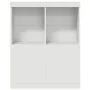 Aparador blanco 81x37x100 cm madera de ingeniería by , Lockers and storage cabinets - Ref: Foro24-3318617, Price: 136,10 €, D...
