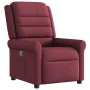 Sillón reclinable de tela rojo tinto by , Armchairs - Ref: Foro24-4015639, Price: 190,70 €, Discount: %