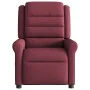Sillón reclinable de tela rojo tinto by , Armchairs - Ref: Foro24-4015639, Price: 190,70 €, Discount: %