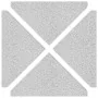 Placa de peso para sombrilla 4 uds granito gris triangular 14kg von , Schirmständer - Ref: Foro24-3318585, Preis: 117,99 €, R...