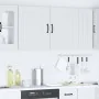 Armarios de pared cocina 2 uds Kalmar madera ingeniería blanca de , Armarios de cocina - Ref: Foro24-853558, Precio: 98,55 €,...