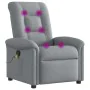 Sillón reclinable de masaje de tela gris claro von , Sessel - Ref: Foro24-4015626, Preis: 210,43 €, Rabatt: %