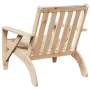 Silla adirondack de jardín madera maciza pino 75x77x77 cm von , Gartenstühle - Ref: Foro24-859327, Preis: 71,96 €, Rabatt: %
