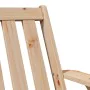 Silla adirondack de jardín madera maciza pino 75x77x77 cm von , Gartenstühle - Ref: Foro24-859327, Preis: 71,96 €, Rabatt: %
