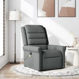 Sillón de masaje reclinable de tela gris oscuro von , Sessel - Ref: Foro24-4015647, Preis: 197,13 €, Rabatt: %