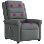 Sillón de masaje reclinable de tela gris oscuro von , Sessel - Ref: Foro24-4015647, Preis: 197,15 €, Rabatt: %