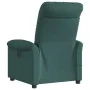 Sillón de masaje reclinable de tela verde oscuro by , Armchairs - Ref: Foro24-4015632, Price: 204,60 €, Discount: %