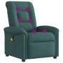 Sillón de masaje reclinable de tela verde oscuro by , Armchairs - Ref: Foro24-4015632, Price: 204,60 €, Discount: %