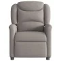 Sillón de masaje reclinable de tela gris taupé by , Armchairs - Ref: Foro24-4015613, Price: 207,65 €, Discount: %