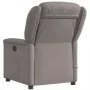 Sillón de masaje reclinable de tela gris taupé by , Armchairs - Ref: Foro24-4015613, Price: 207,65 €, Discount: %
