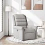 Sillón reclinable de tela gris nube de , Sillones - Ref: Foro24-4015645, Precio: 188,57 €, Descuento: %