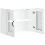 Armario pared cocina puerta cristal Lucca blanca alto brillo von , Küchenschränke - Ref: Foro24-853849, Preis: 95,99 €, Rabat...