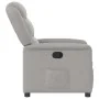 Sillón reclinable de tela gris nube by , Armchairs - Ref: Foro24-4015605, Price: 189,03 €, Discount: %