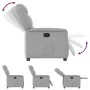 Sillón reclinable de tela gris nube by , Armchairs - Ref: Foro24-4015605, Price: 189,03 €, Discount: %