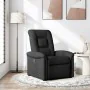 Sillón reclinable de tela negro de , Sillones - Ref: Foro24-4015618, Precio: 190,51 €, Descuento: %