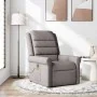 Sillón de masaje reclinable de tela gris taupé by , Armchairs - Ref: Foro24-4015653, Price: 224,81 €, Discount: %
