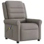 Sillón de masaje reclinable de tela gris taupé by , Armchairs - Ref: Foro24-4015653, Price: 224,81 €, Discount: %