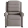Sillón de masaje reclinable de tela gris taupé by , Armchairs - Ref: Foro24-4015653, Price: 224,81 €, Discount: %