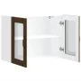 Armario pared cocina puerta de cristal Lucca roble marrón de , Armarios de cocina - Ref: Foro24-853854, Precio: 83,11 €, Desc...