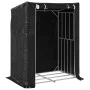 Leñero con protector de lluvia 150x100x200 cm acero galvanizado von , Brennholztaschen und -halter - Ref: Foro24-4104955, Pre...