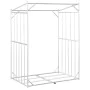 Leñero con protector de lluvia 150x100x200 cm acero galvanizado von , Brennholztaschen und -halter - Ref: Foro24-4104955, Pre...