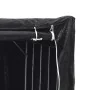 Leñero con protector de lluvia 150x100x200 cm acero galvanizado von , Brennholztaschen und -halter - Ref: Foro24-4104955, Pre...