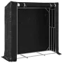 Leñero con protector de lluvia 200x60x200 cm acero galvanizado von , Brennholztaschen und -halter - Ref: Foro24-4104957, Prei...