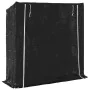 Leñero con protector de lluvia 200x60x200 cm acero galvanizado von , Brennholztaschen und -halter - Ref: Foro24-4104957, Prei...