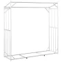 Leñero con protector de lluvia 200x60x200 cm acero galvanizado von , Brennholztaschen und -halter - Ref: Foro24-4104957, Prei...