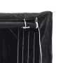 Leñero con protector de lluvia 200x60x200 cm acero galvanizado von , Brennholztaschen und -halter - Ref: Foro24-4104957, Prei...