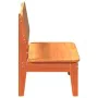 Silla de jardín madera maciza de pino marrón cera 60x52,5x72 cm by , Garden chairs - Ref: Foro24-859319, Price: 66,54 €, Disc...
