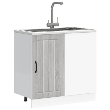 Panel para lavavajillas Lucca madera contrachapada sonoma gris de , Armarios de cocina - Ref: Foro24-854314, Precio: 93,67 €,...