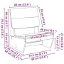 Sillas de jardín 2 uds madera maciza pino 60x64x70,5 cm von , Gartenstühle - Ref: Foro24-859312, Preis: 115,03 €, Rabatt: %