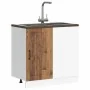Mueble bajo fregadero Lucca madera contrachapada madera antigua de , Armarios de cocina - Ref: Foro24-854316, Precio: 94,38 €...