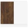 Mueble bajo para fregadero de madera ingeniería roble ahumado by , Kitchen cabinets - Ref: Foro24-854293, Price: 79,01 €, Dis...