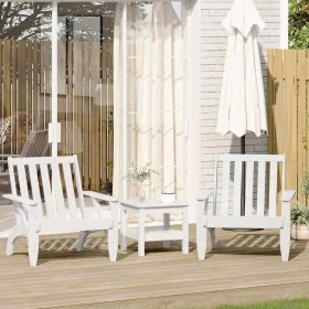 Sillas de jardín adirondack 2 uds blanco 75x77x77 cm by , Garden chairs - Ref: Foro24-859333, Price: 146,91 €, Discount: %