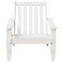 Sillas de jardín adirondack 2 uds blanco 75x77x77 cm de , Sillas de jardín - Ref: Foro24-859333, Precio: 146,91 €, Descuento: %
