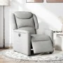 Sillón reclinable eléctrico de tela gris nube by , Armchairs - Ref: Foro24-3303183, Price: 255,08 €, Discount: %