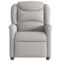 Sillón reclinable eléctrico de tela gris nube by , Armchairs - Ref: Foro24-3303183, Price: 255,08 €, Discount: %