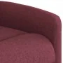 Sillón reclinable de masaje elevable tela rojo tinto by , Armchairs - Ref: Foro24-3303207, Price: 293,57 €, Discount: %