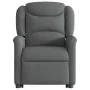 Silla de masaje reclinable de pie de tela gris oscuro de , Sillones - Ref: Foro24-3303205, Precio: 295,02 €, Descuento: %