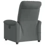 Sillón reclinable de masaje eléctrico tela gris oscuro by , Armchairs - Ref: Foro24-3303245, Price: 243,49 €, Discount: %