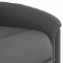 Sillón reclinable de masaje eléctrico tela gris oscuro by , Armchairs - Ref: Foro24-3303245, Price: 243,49 €, Discount: %