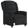 Sillón reclinable eléctrico de tela negro de , Sillones - Ref: Foro24-3303176, Precio: 240,39 €, Descuento: %