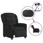Sillón reclinable eléctrico de tela negro de , Sillones - Ref: Foro24-3303176, Precio: 240,39 €, Descuento: %
