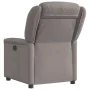 Sillón reclinable eléctrico tela gris taupé by , Armchairs - Ref: Foro24-3303181, Price: 256,71 €, Discount: %
